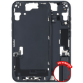 iPhone 15 US Midframe/Rahmen mit Ladebuchse Flex Kleinteile Schwarz OEM C