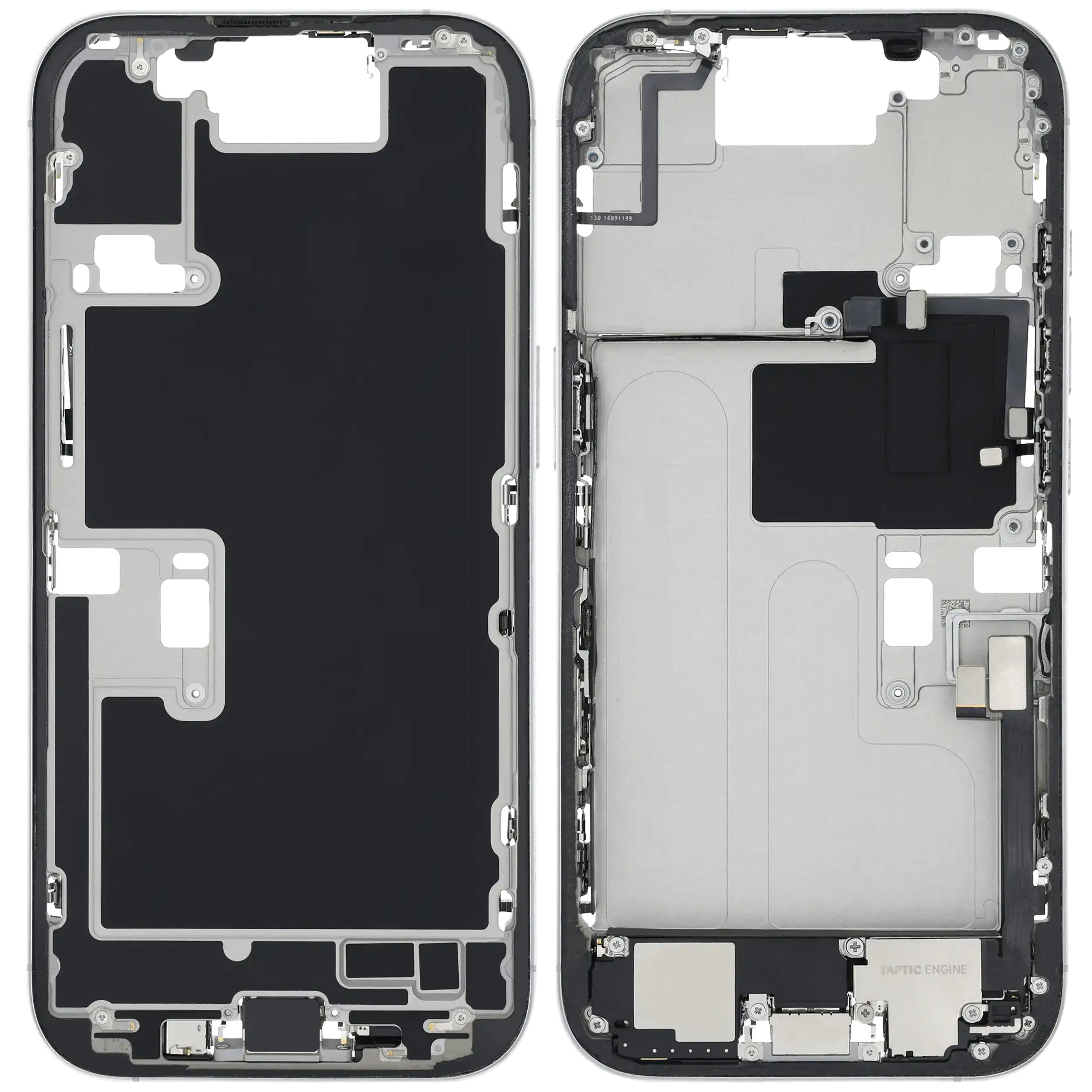 Original Apple-Ausbau C gebraucht – iPhone 16 Pro EU / Rahmen Weiß