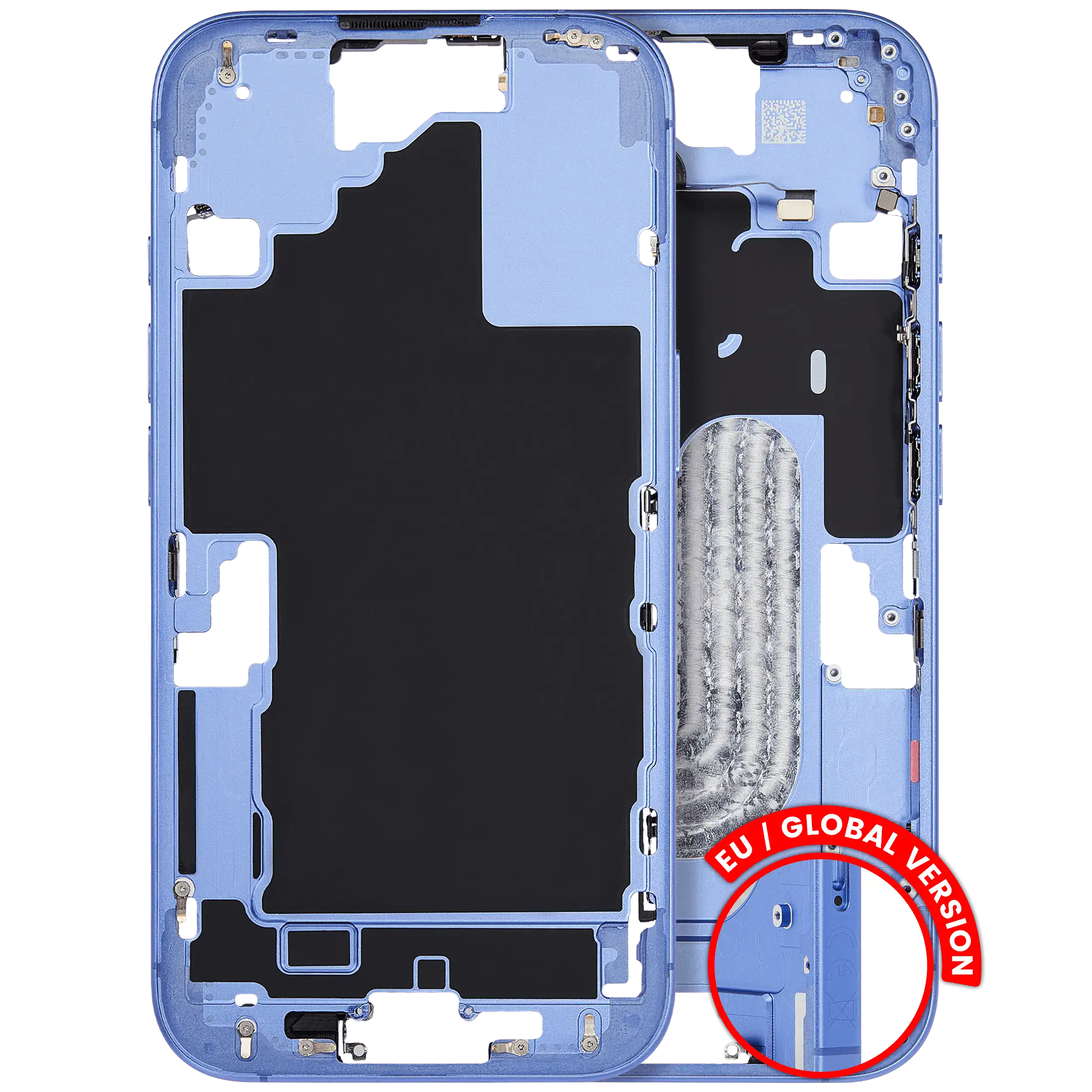 Original Apple-Ausbau B gebraucht – iPhone 16 EU / Rahmen Ultramarine