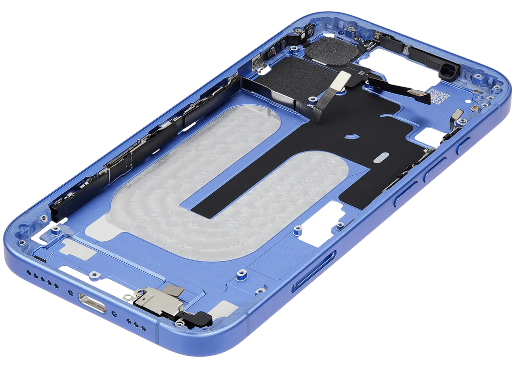 Original Apple-Ausbau B gebraucht – iPhone 16 EU / Rahmen Ultramarine