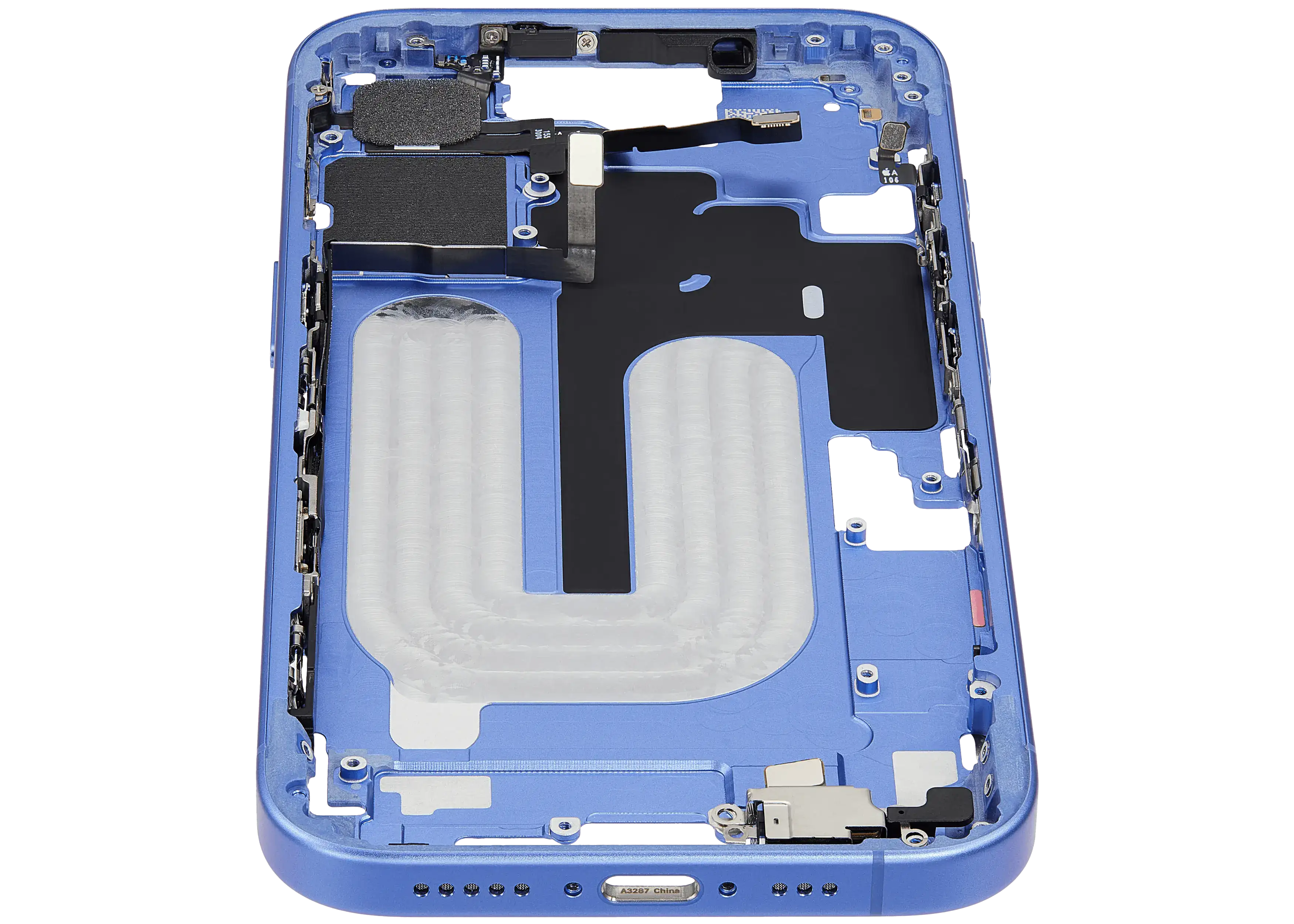 Original Apple-Ausbau B gebraucht – iPhone 16 EU / Rahmen Ultramarine