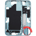 Midframe/Rahmen mit Kleinteilen für iPhone 16, OEM Pull C, gebraucht, Teal