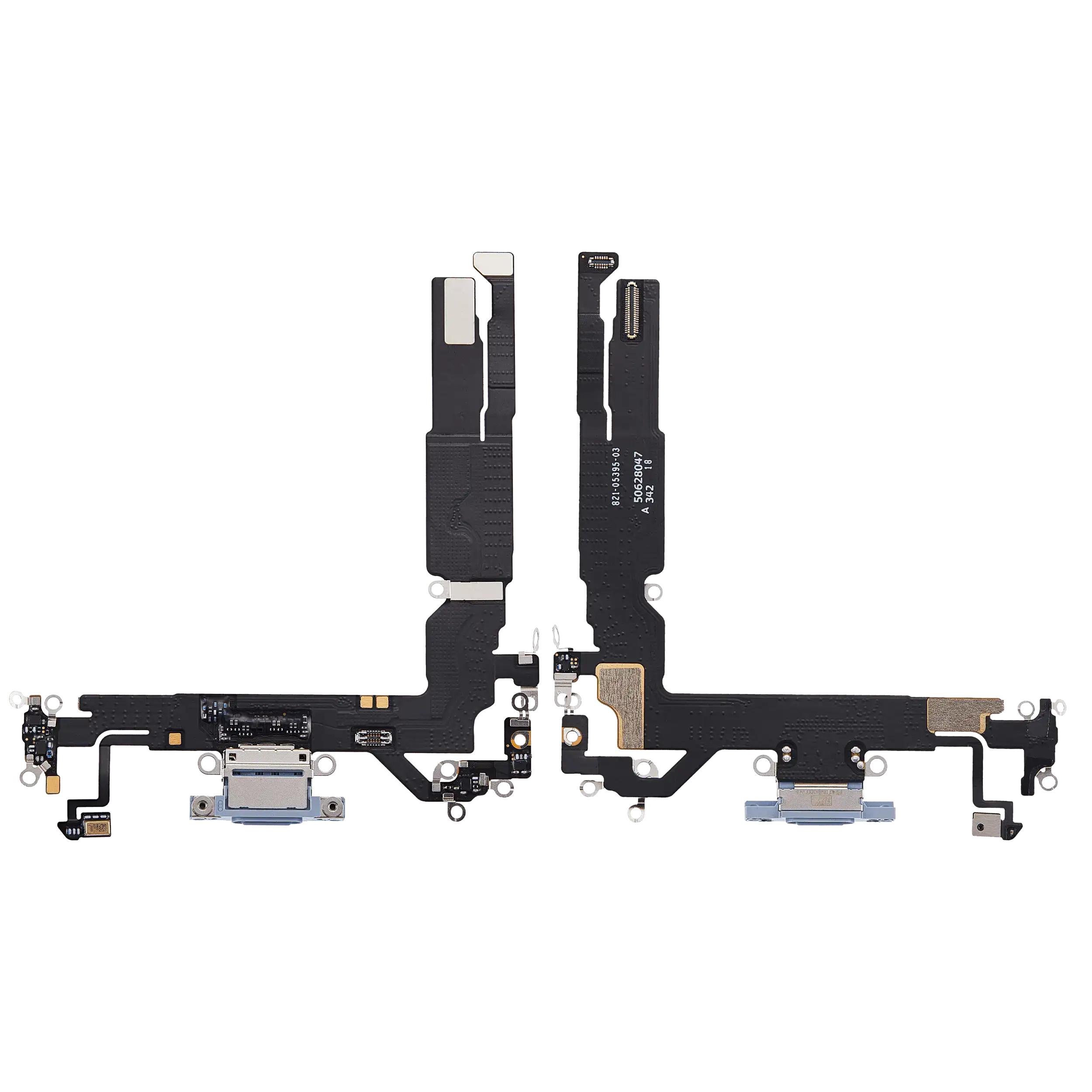 Charging Port Flex Cable for iPhone 17 (Premium) (Mist Blue)