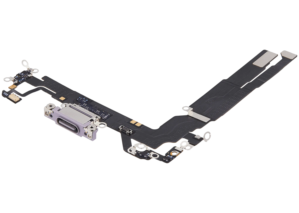 Ladebuchse-Flexkabel für iPhone 17 (Premium, Lavender)