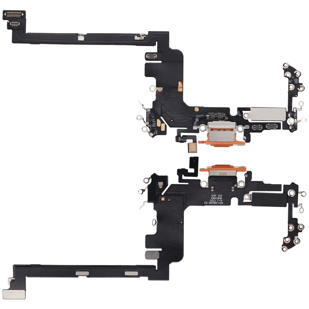 Ladebuchse Flexkabel für iPhone 17 Pro, Aftermarket Plus, Cosmic Orange