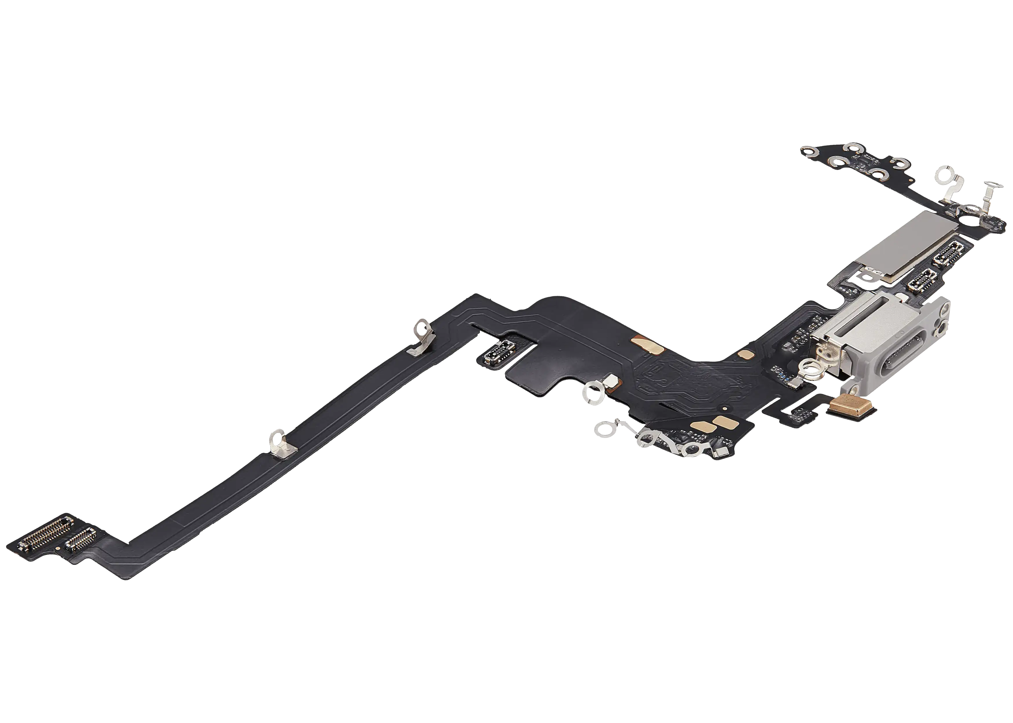 Ladebuchse Flexkabel iPhone 17 Pro Silber Aftermarket+