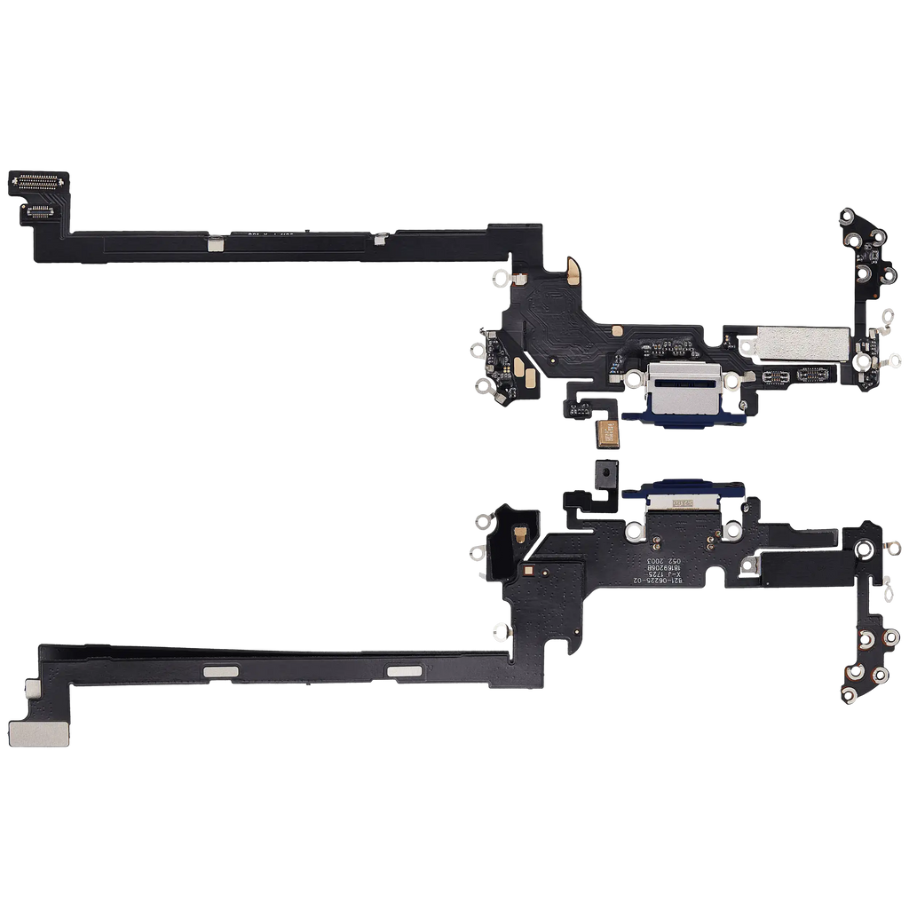 Charging Port Flex Cable for iPhone 17 Pro (Aftermarket Plus) (US Version) (Deep Blue)