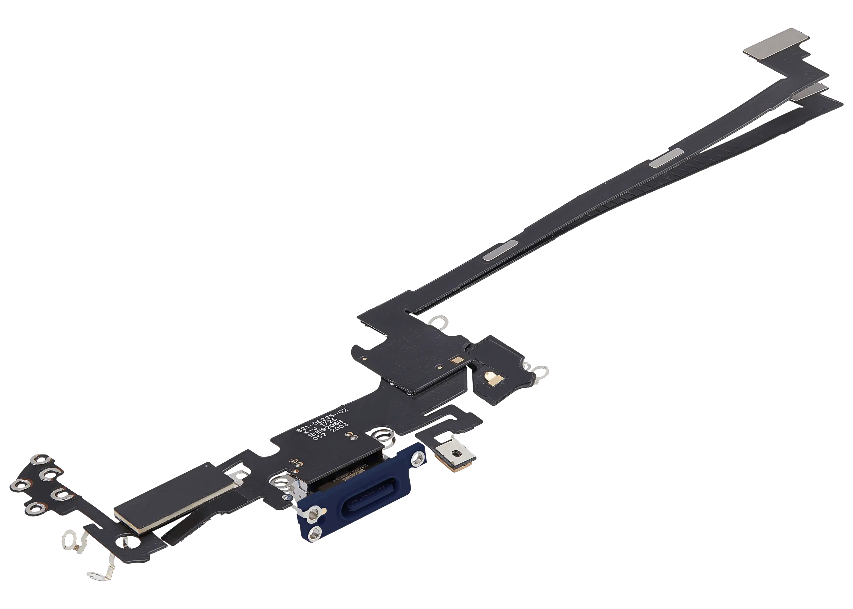 Charging Port Flex Cable for iPhone 17 Pro (Aftermarket Plus) (US Version) (Deep Blue)