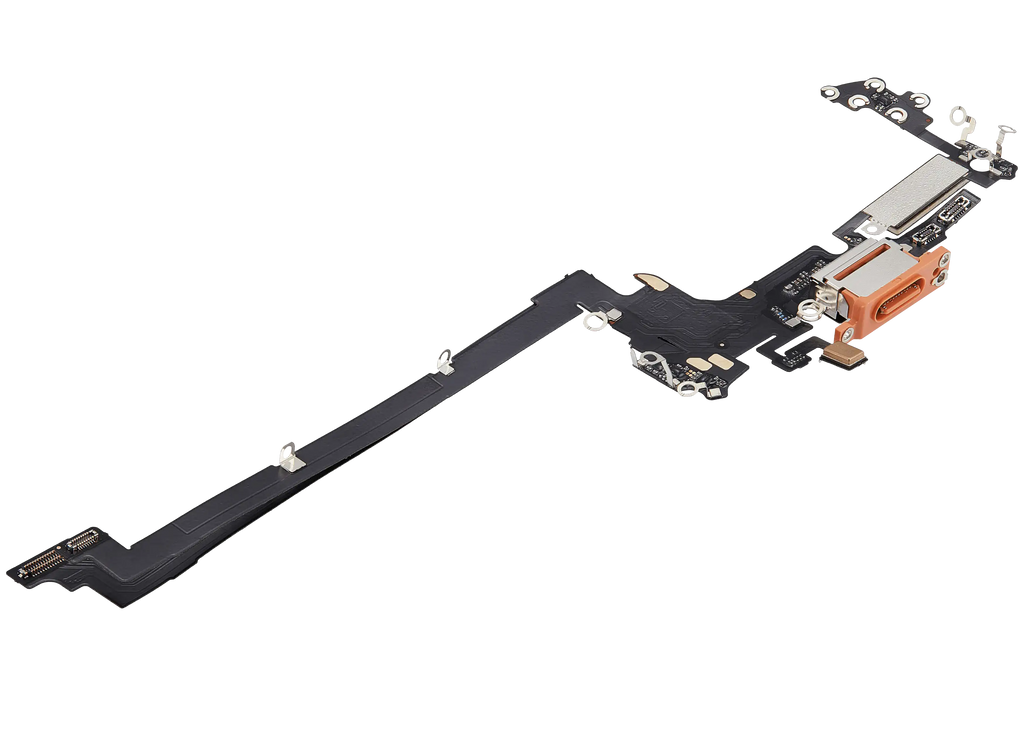 Ladebuchse Flexkabel für iPhone 17 Pro Aftermarket Plus Cosmic Orange US