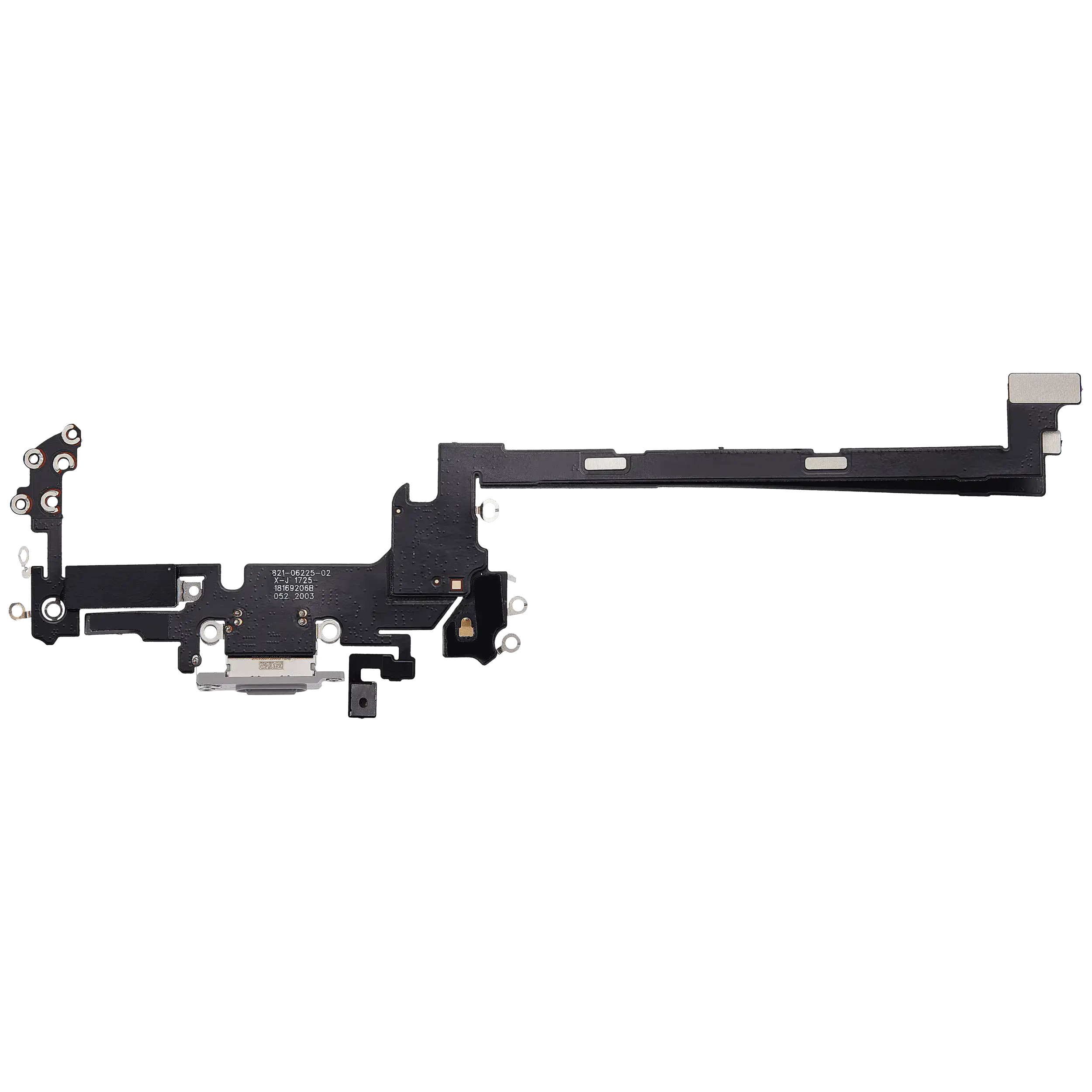 Charging Port Flex Cable for iPhone 17 Pro (Aftermarket Plus) (US Version) (Silver)