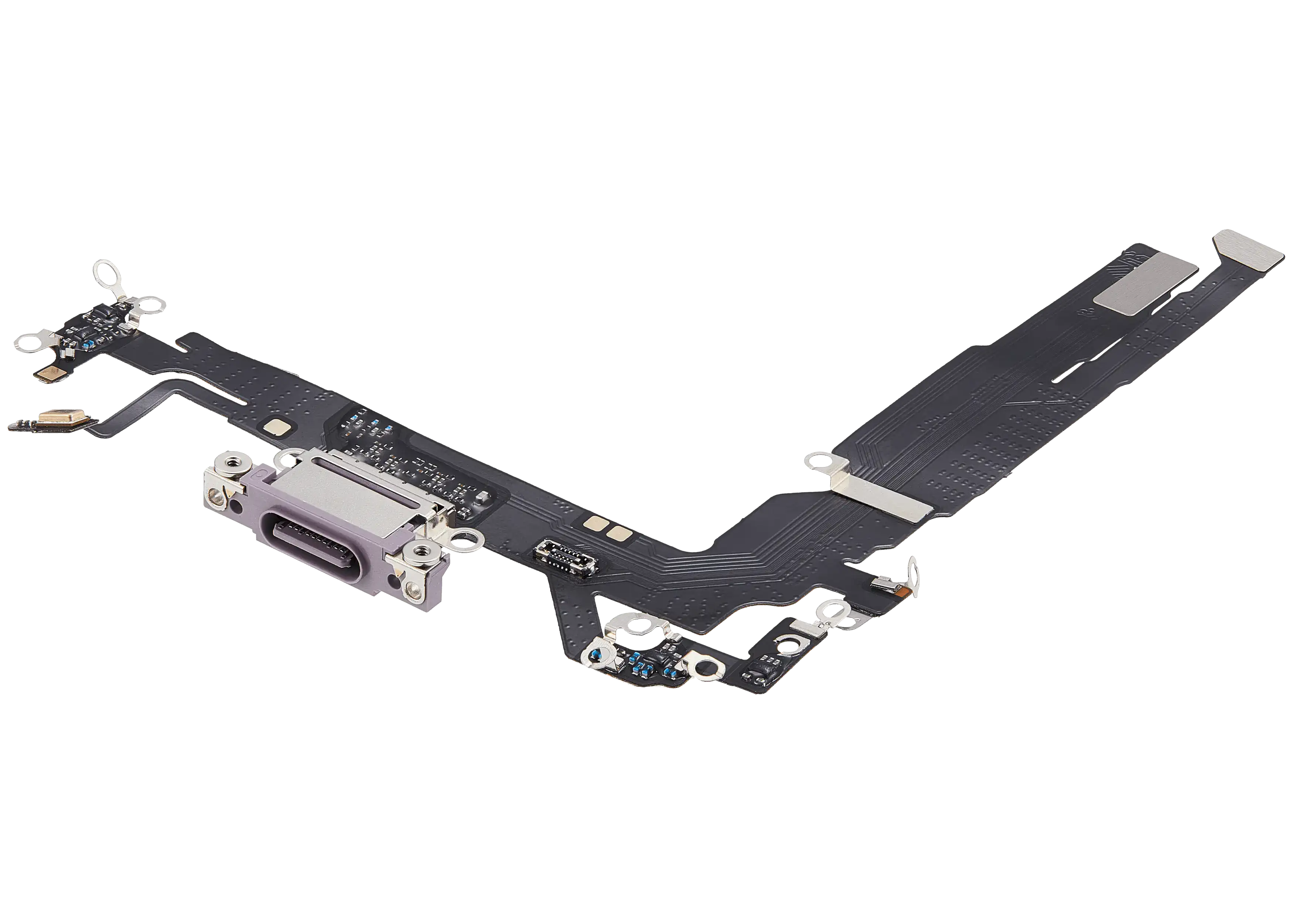 Flexkabel für Ladebuchse für iPhone 17 (Aftermarket Plus) (Lavender)