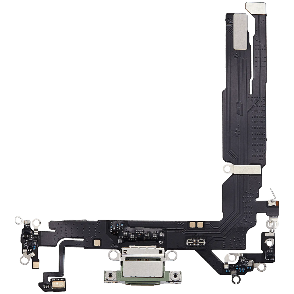 Ladebuchse-Flexkabel für iPhone 17 (Aftermarket Plus) (Sage)