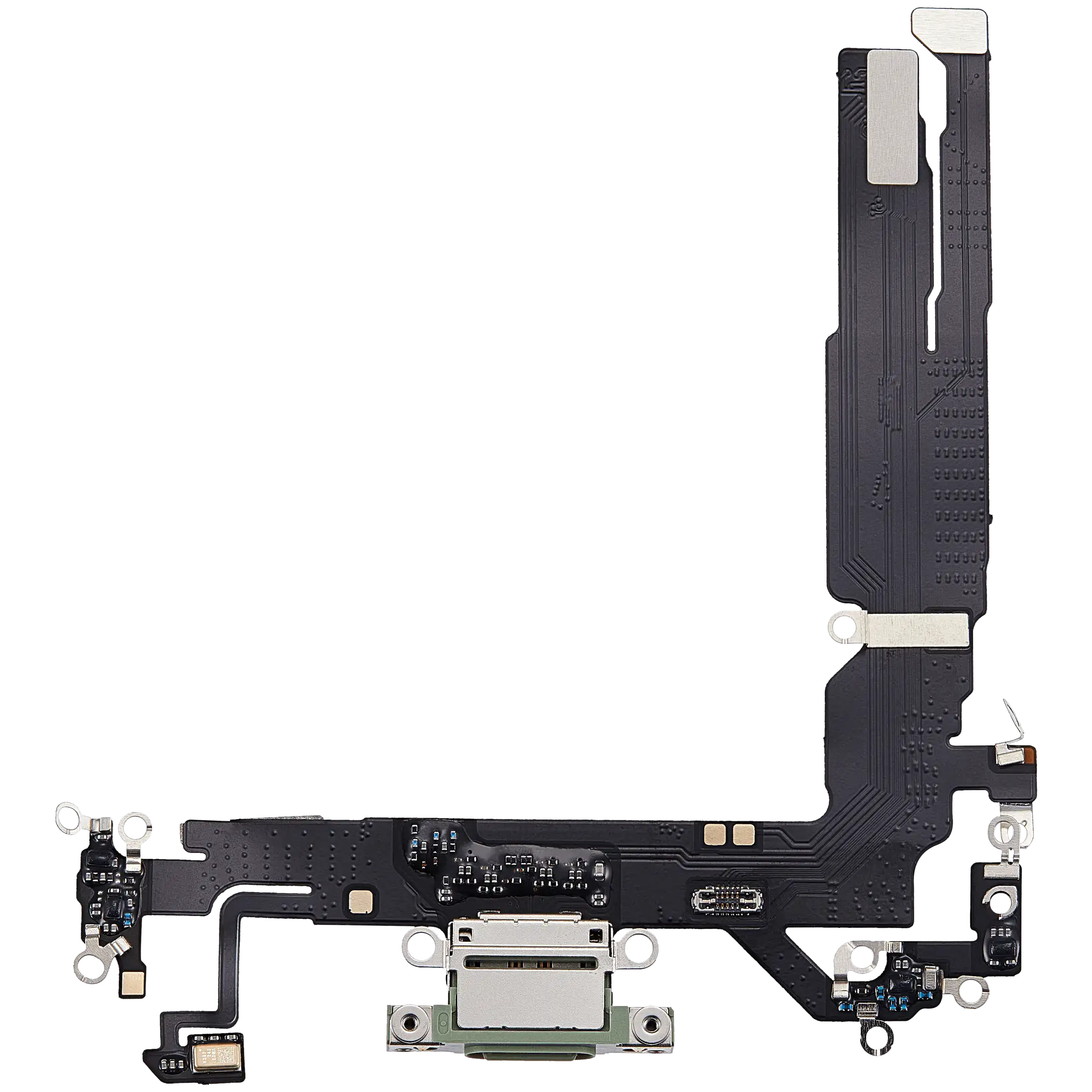 Ladebuchse-Flexkabel für iPhone 17 (Aftermarket Plus) (Sage)