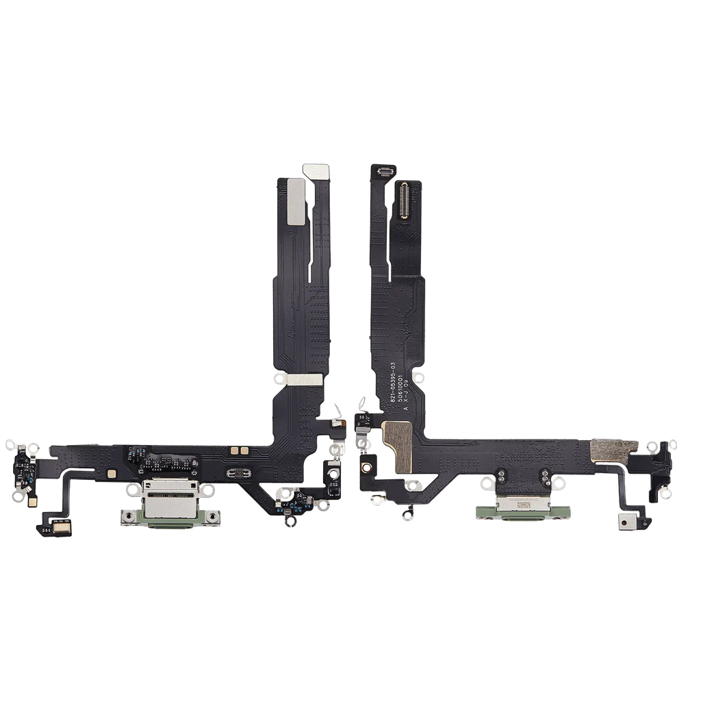 Ladebuchse-Flexkabel für iPhone 17 (Aftermarket Plus) (Sage)