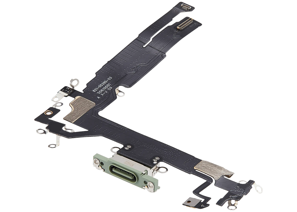 Ladebuchse-Flexkabel für iPhone 17 (Aftermarket Plus) (Sage)