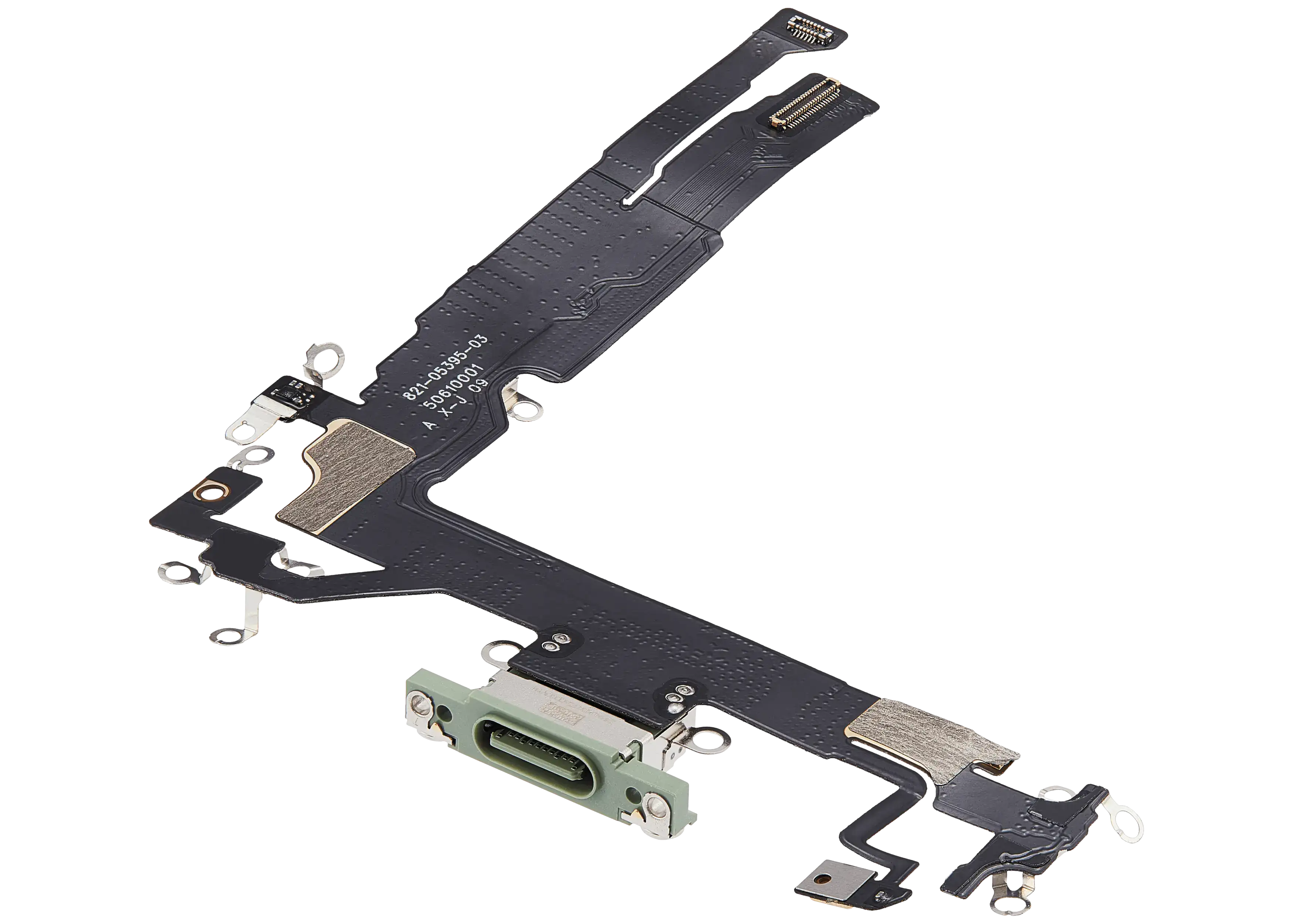 Ladebuchse-Flexkabel für iPhone 17 (Aftermarket Plus) (Sage)