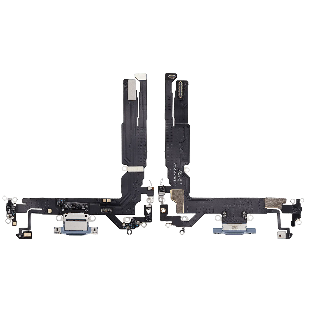 Ladebuchse-Flexkabel für iPhone 17 (Aftermarket Plus) (Mist Blue)