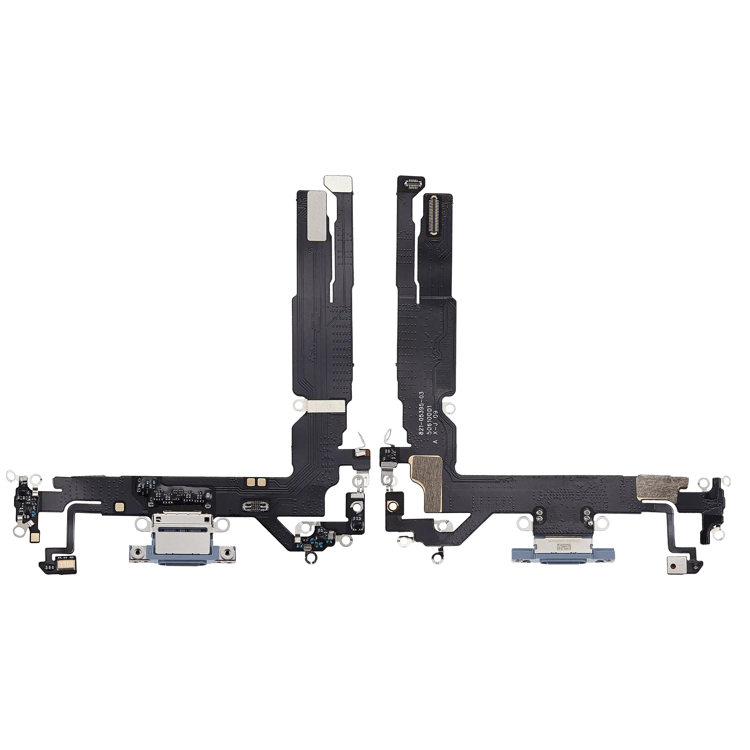 Ladebuchse-Flexkabel für iPhone 17 (Aftermarket Plus) (Mist Blue)