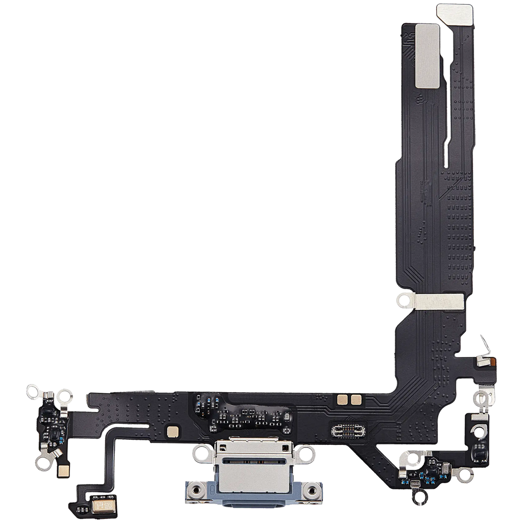 Ladebuchse-Flexkabel für iPhone 17 (Aftermarket Plus) (Mist Blue)