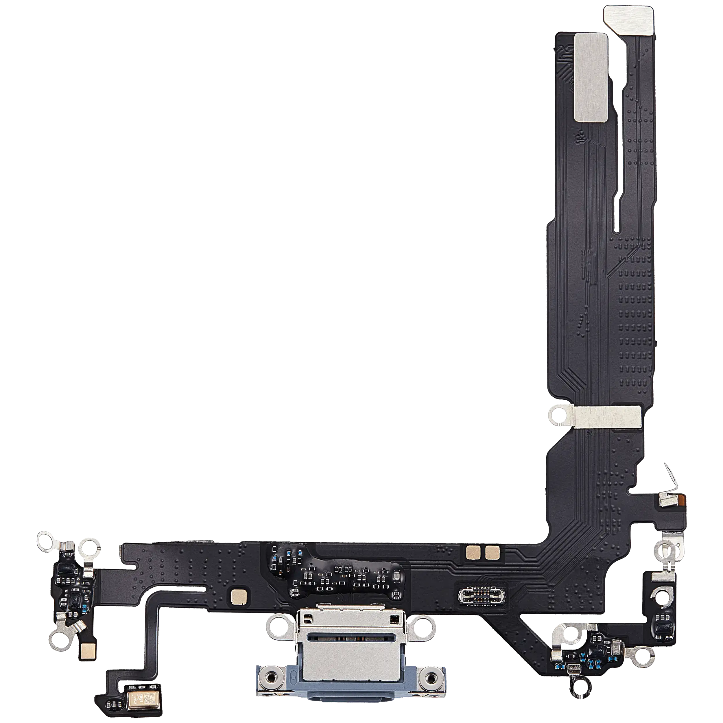 Ladebuchse-Flexkabel für iPhone 17 (Aftermarket Plus) (Mist Blue)