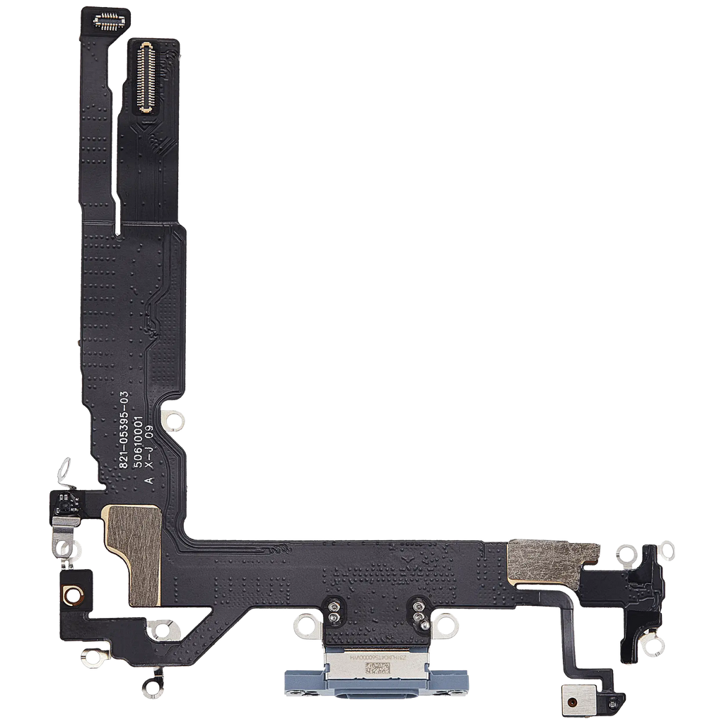 Ladebuchse-Flexkabel für iPhone 17 (Aftermarket Plus) (Mist Blue)