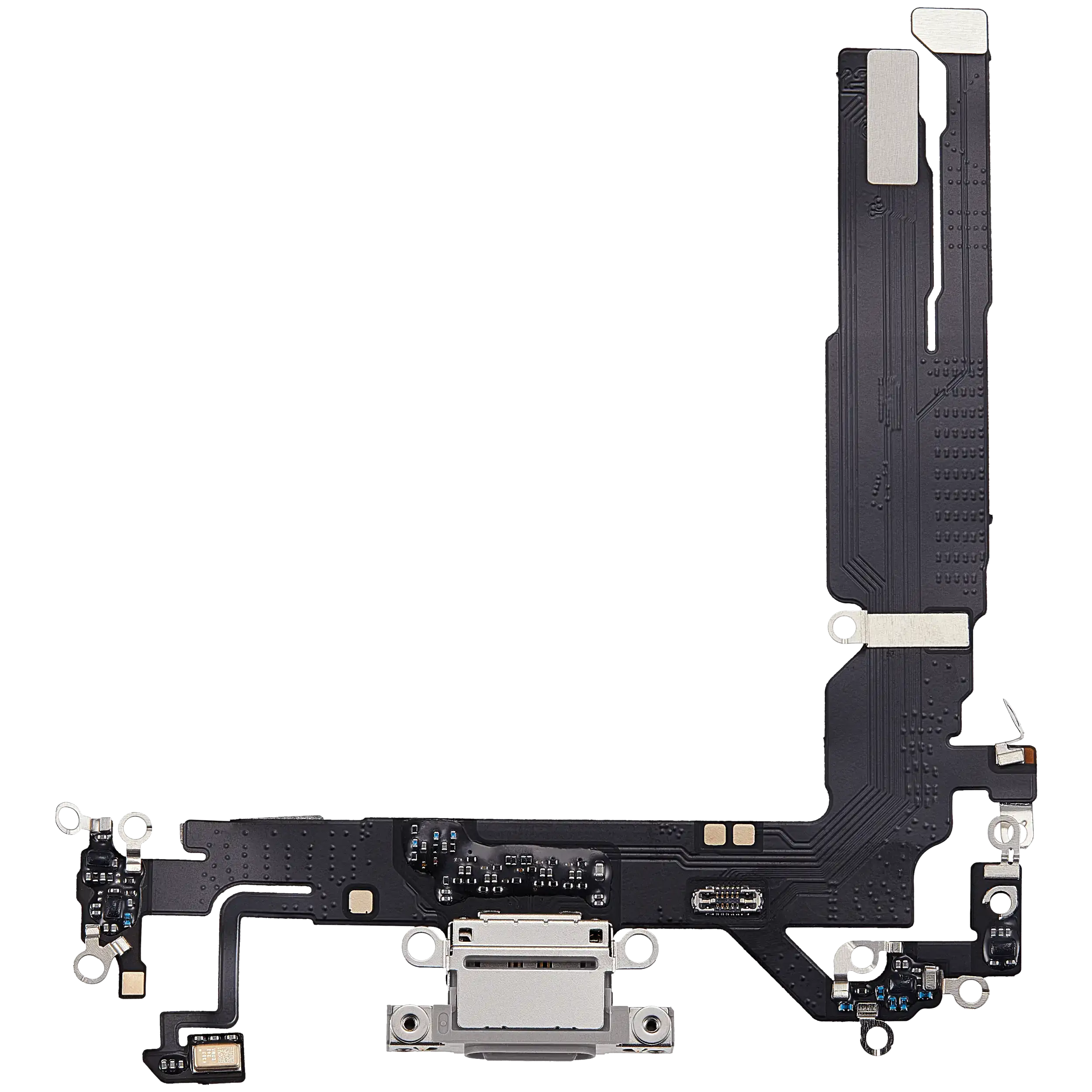 Ladebuchse-Flexkabel für iPhone 17 (Aftermarket Plus) (Weiß)