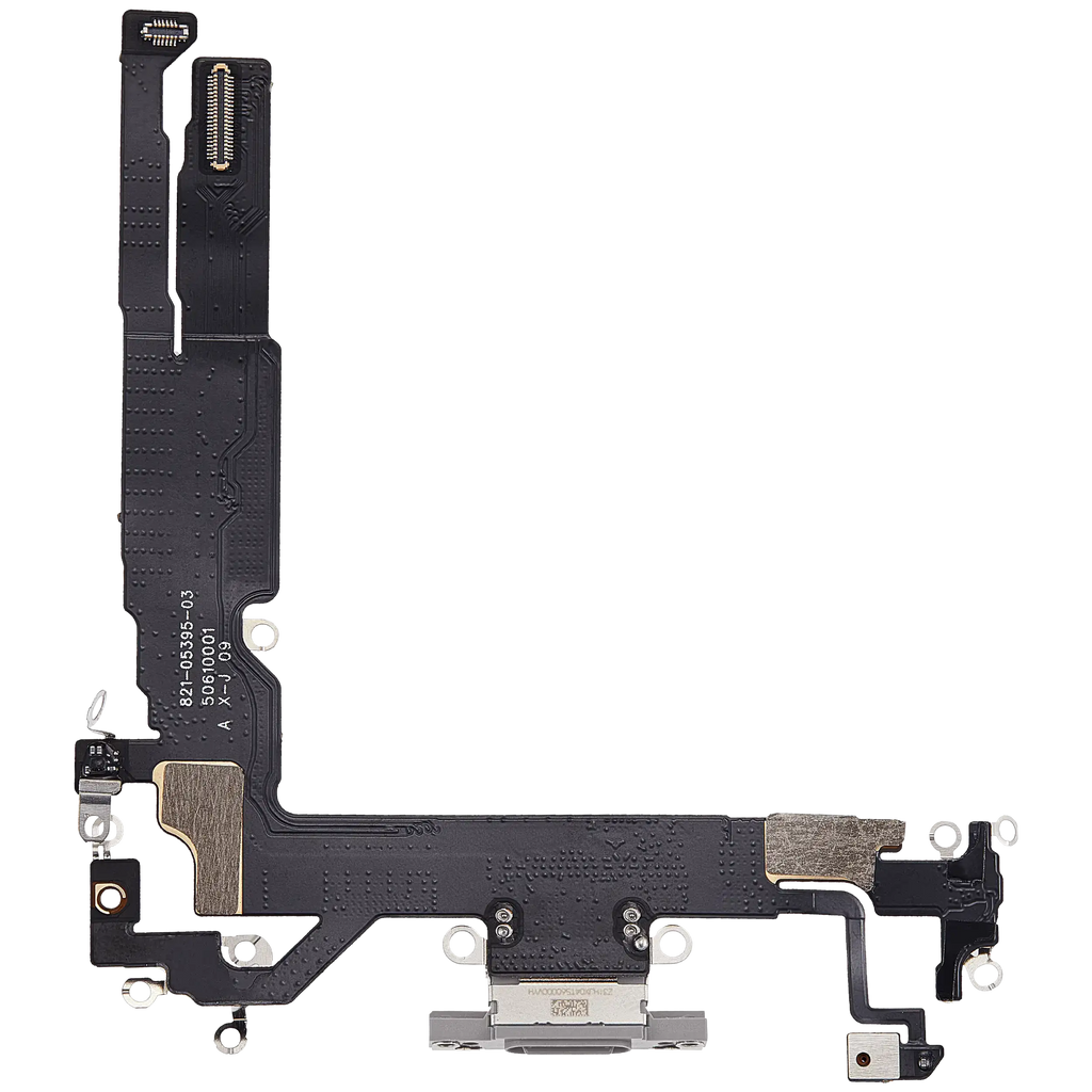 Ladebuchse-Flexkabel für iPhone 17 (Aftermarket Plus) (Weiß)