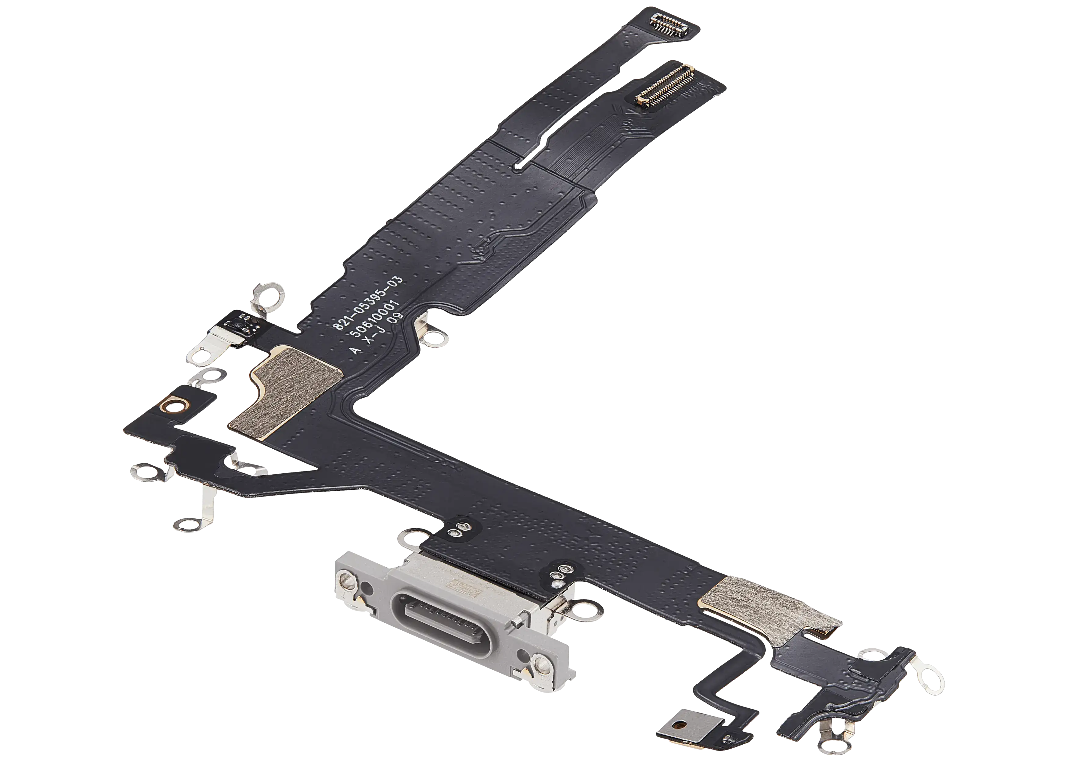 Ladebuchse-Flexkabel für iPhone 17 (Aftermarket Plus) (Weiß)