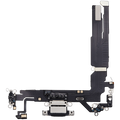 Charging Port Flex Cable for iPhone 17 (Aftermarket Plus) (Black)