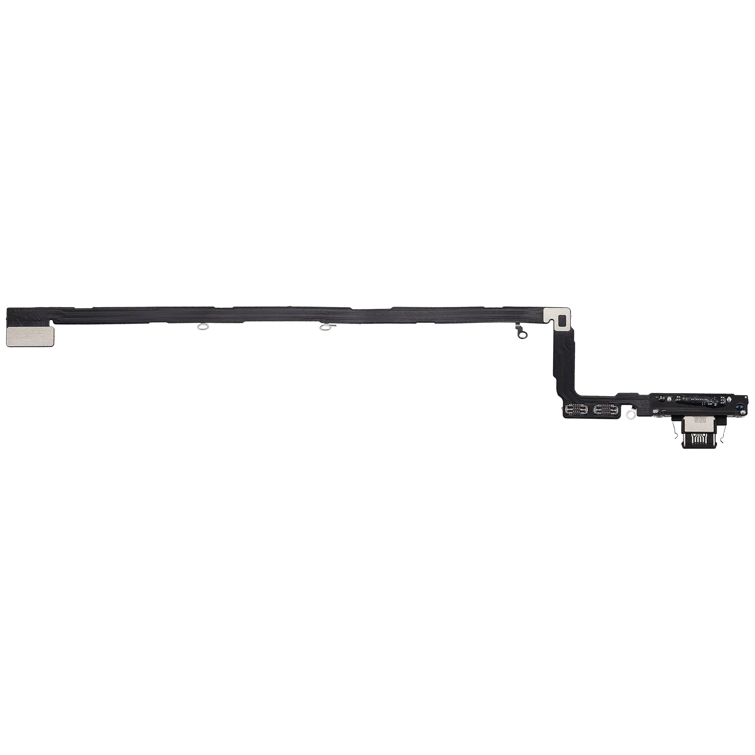 Ladebuchse-Flexkabel für iPhone Air (Aftermarket Plus) (Space Schwarz)