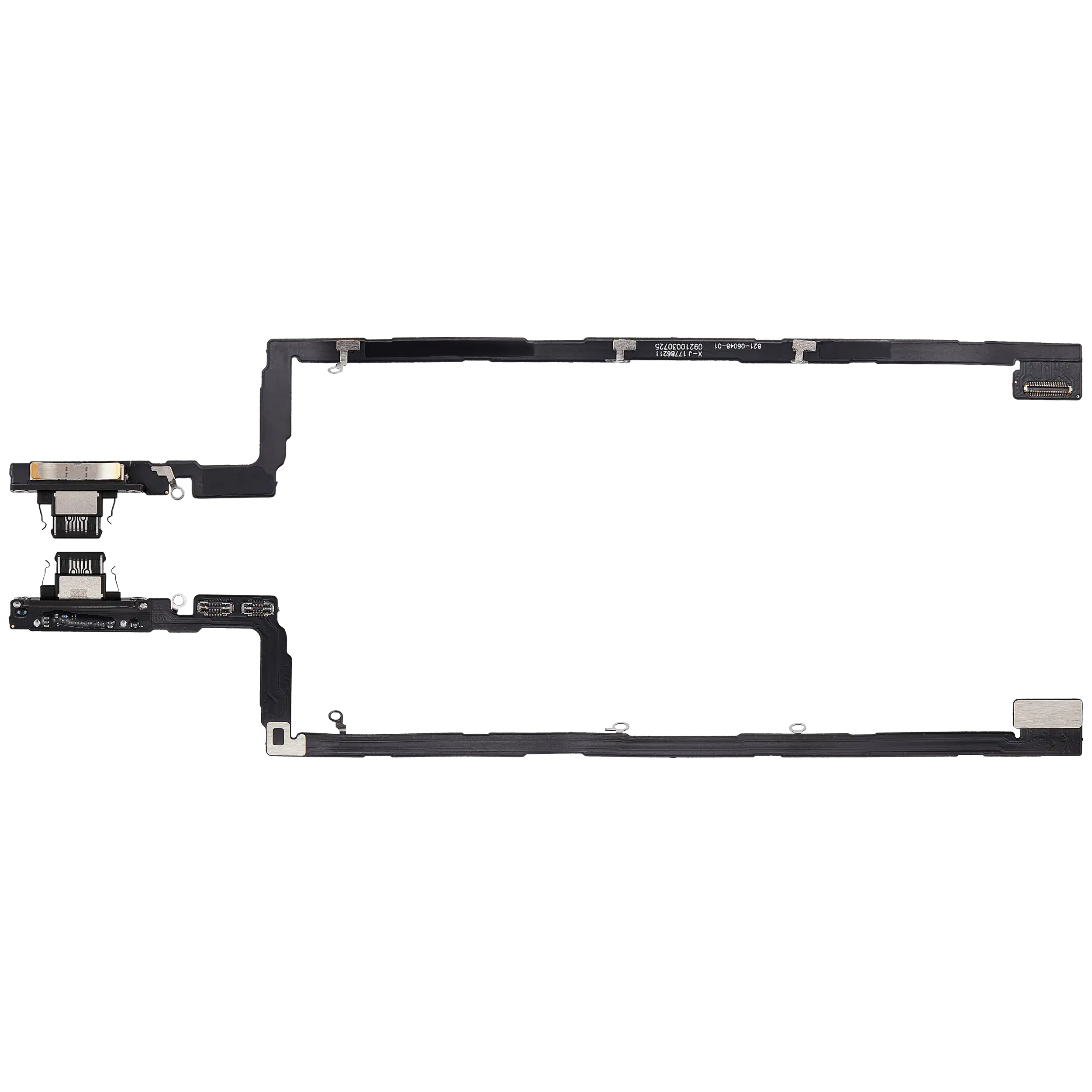 Ladebuchse-Flexkabel für iPhone Air (Aftermarket Plus) (Space Schwarz)