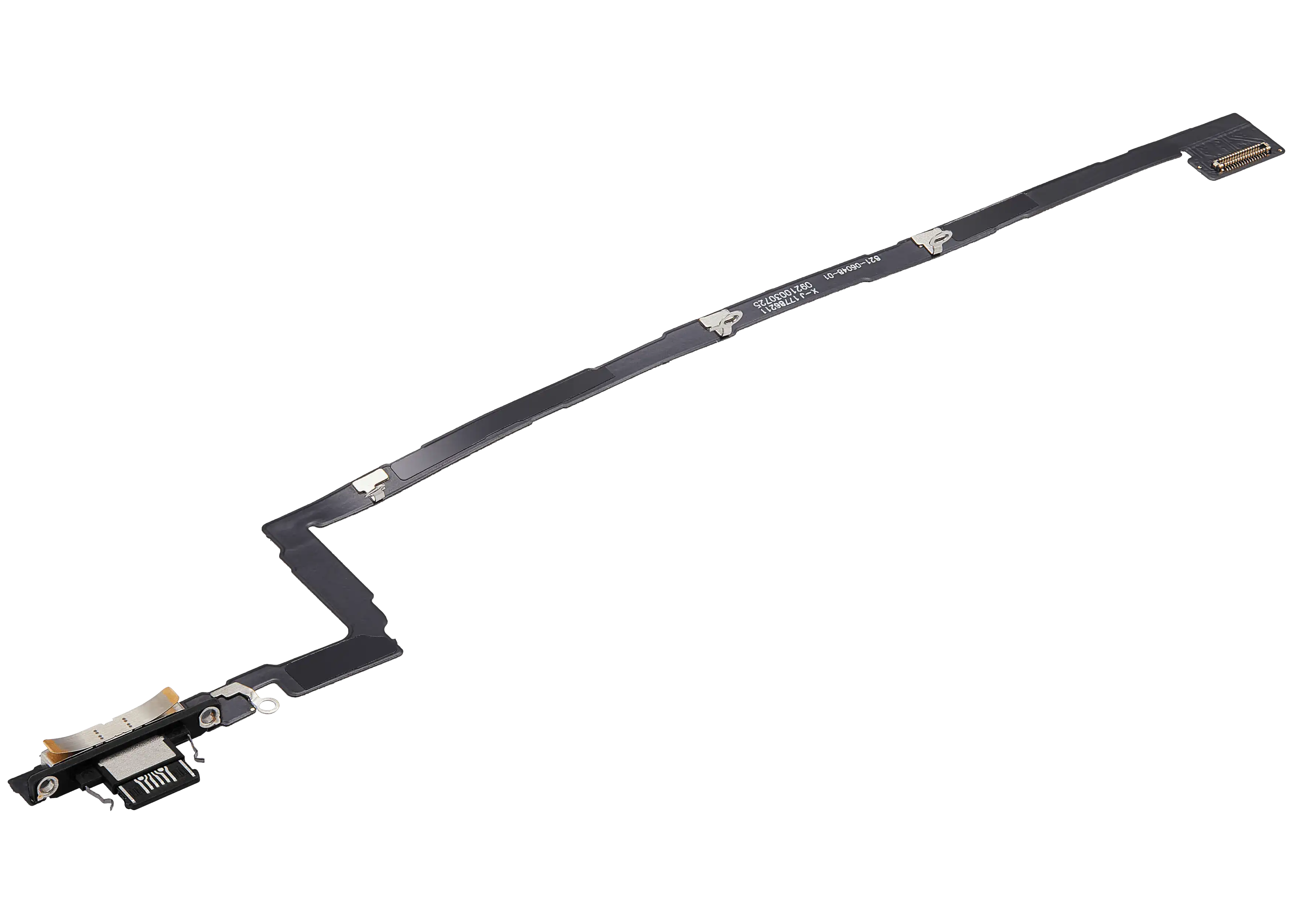 Ladebuchse-Flexkabel für iPhone Air (Aftermarket Plus) (Space Schwarz)