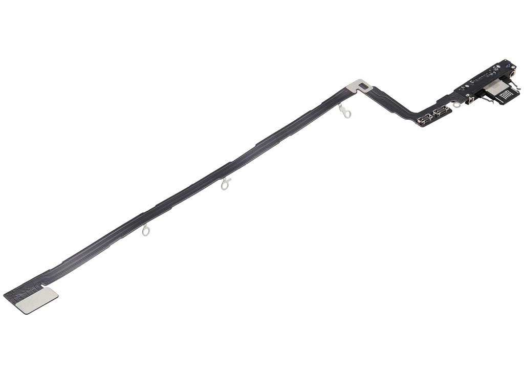Ladebuchse-Flexkabel für iPhone Air (Aftermarket Plus) (Space Schwarz)