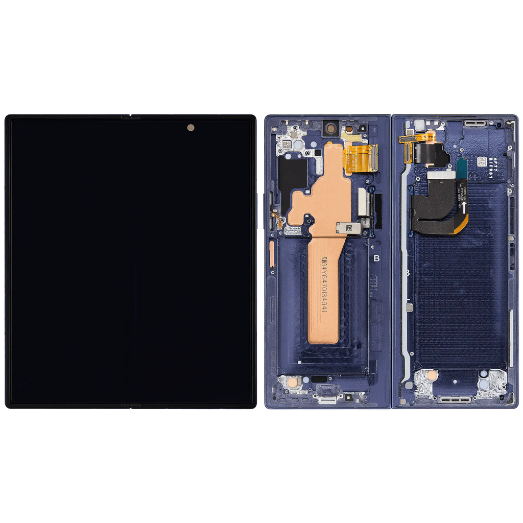 Inner OLED Display with Frame for Samsung Galaxy Z Fold 6 5G (US & International) (Service Pack) (Navy)