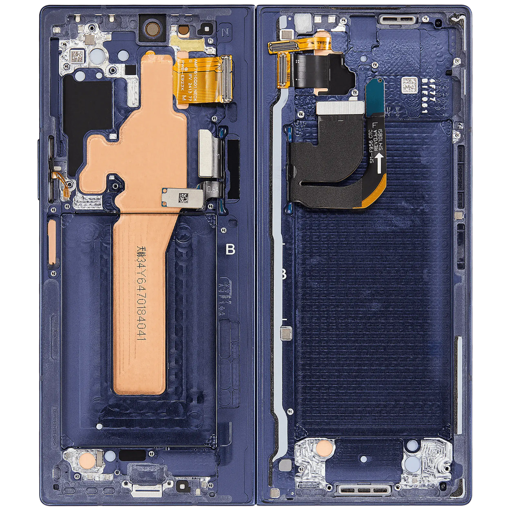 Inner OLED Display with Frame for Samsung Galaxy Z Fold 6 5G (US & International) (Service Pack) (Navy)