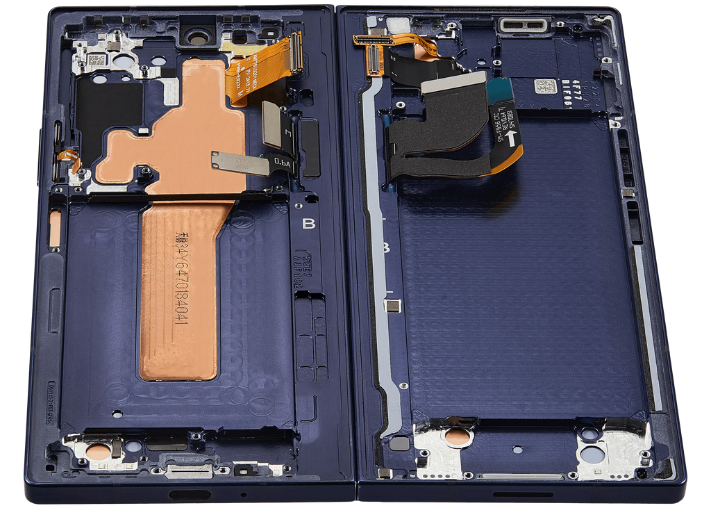 Inner OLED Display with Frame for Samsung Galaxy Z Fold 6 5G (US & International) (Service Pack) (Navy)