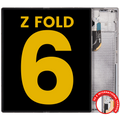 OLED Inner Display with Frame for Samsung Galaxy Z Fold 6 5G (US & International) (Refurbished) (Silver Shadow)