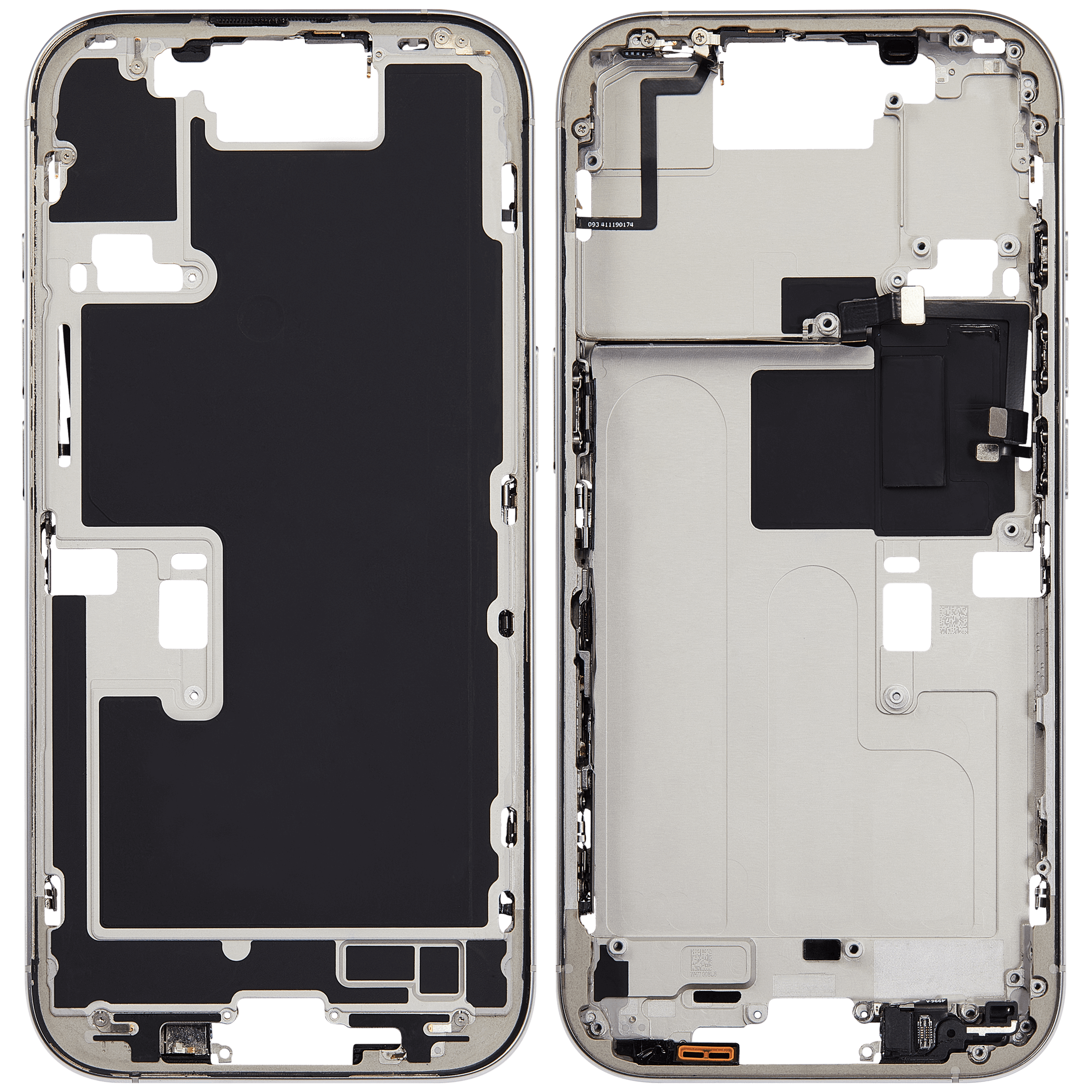 Original Apple-Ausbau C gebraucht – iPhone 16 Pro EU / Rahmen Weiß