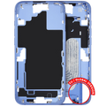 Midframe/Frame with Small Parts for iPhone 16 Plus (EU / Global Version) (Used OEM Pull, Quality C) (Ultramarine)