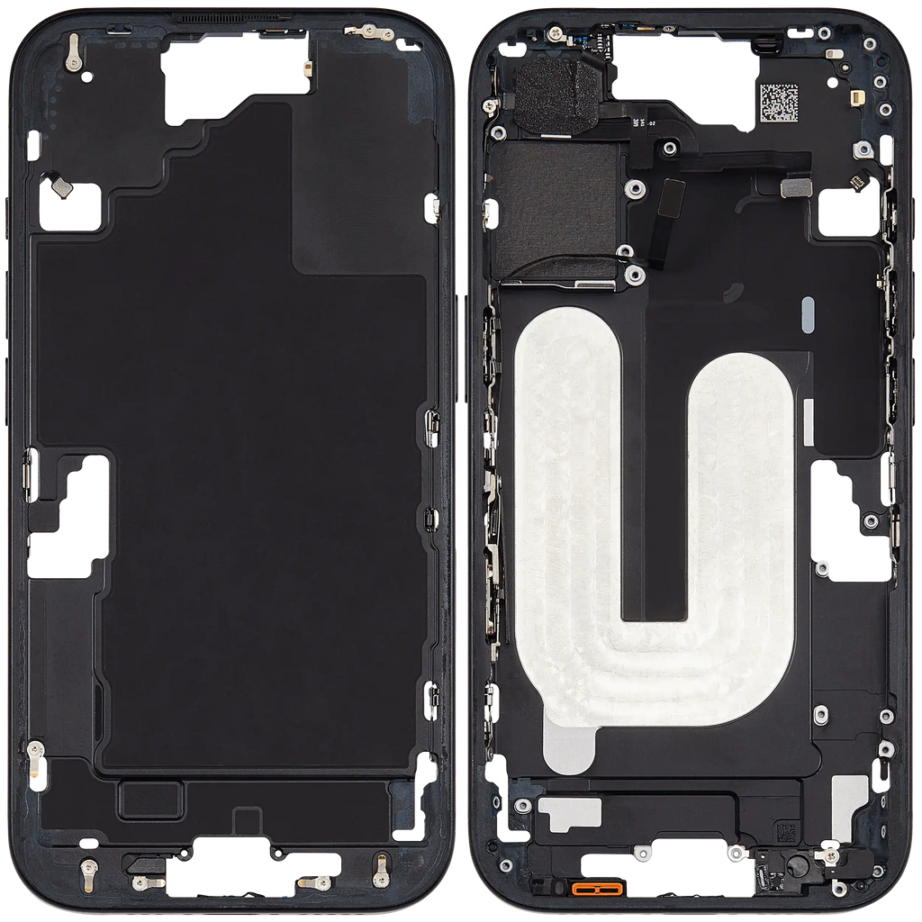 Original Apple-Ausbau C gebraucht – iPhone 16 US Version Rahmen Schwarz