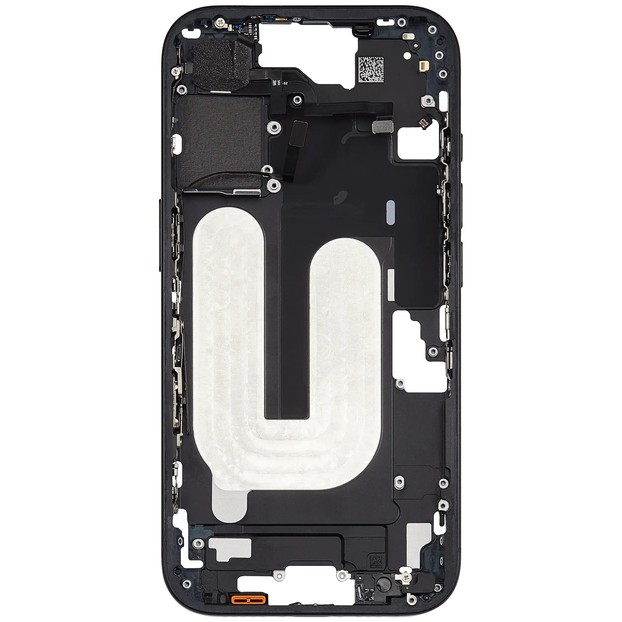 Original Apple-Ausbau C gebraucht – iPhone 16 US Version Rahmen Schwarz
