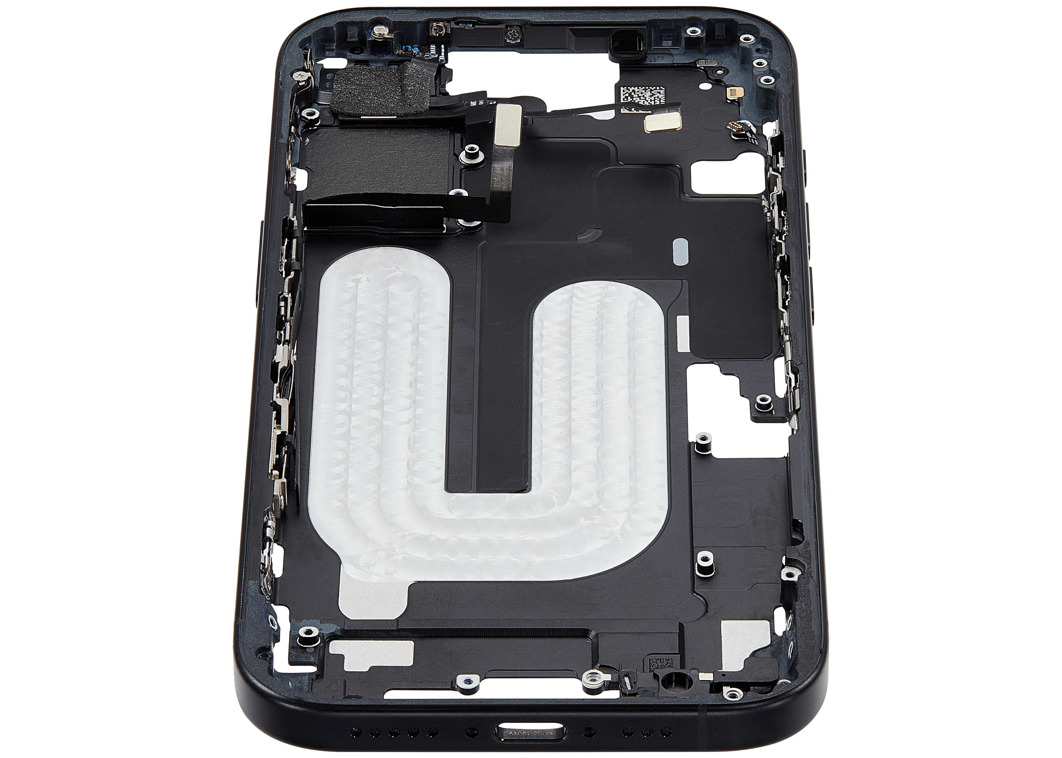 Original Apple-Ausbau C gebraucht – iPhone 16 US Version Rahmen Schwarz
