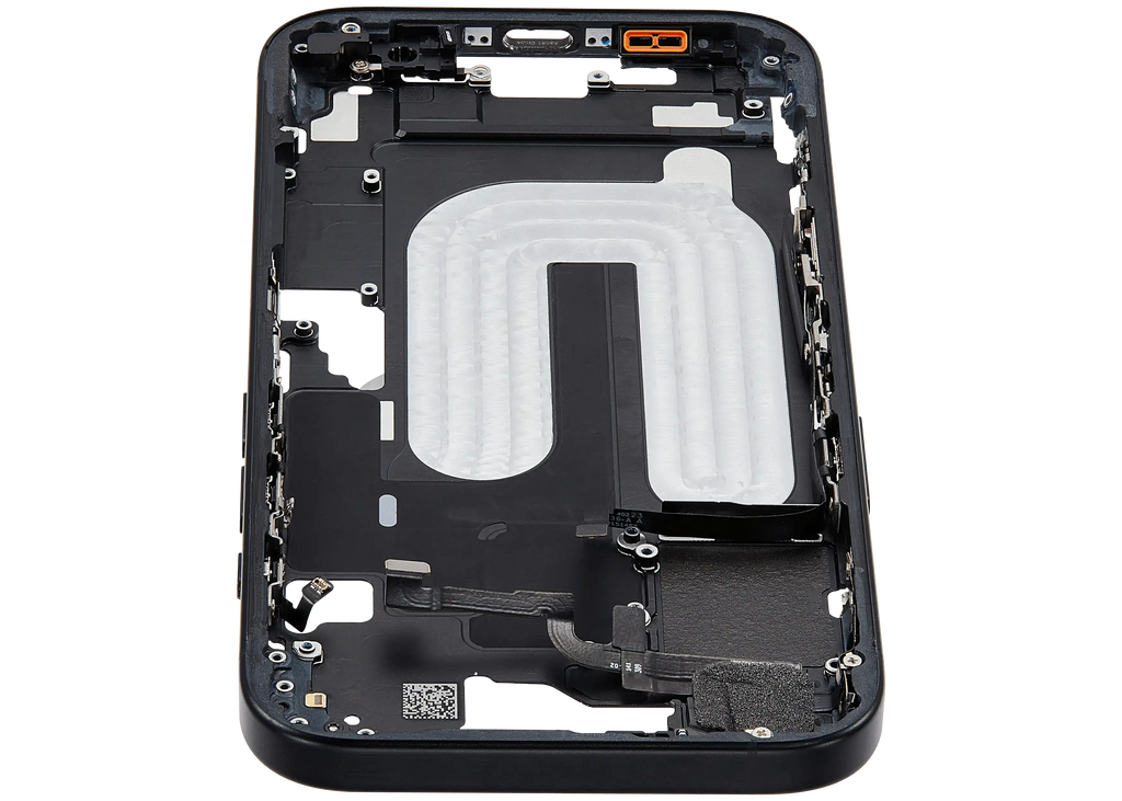 Original Apple-Ausbau C gebraucht – iPhone 16 US Version Rahmen Schwarz