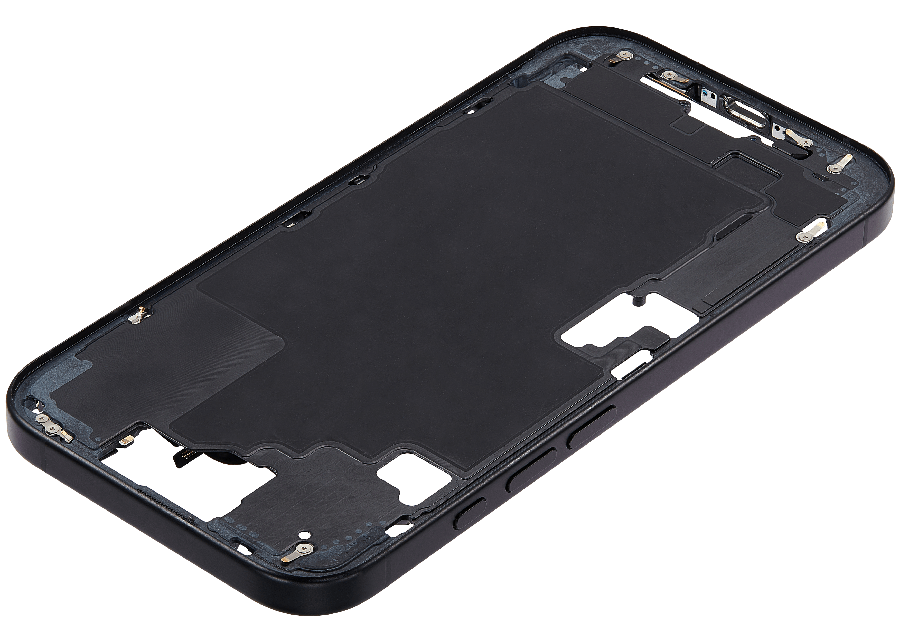 Original Apple-Ausbau C gebraucht – iPhone 16 US Version Rahmen Schwarz