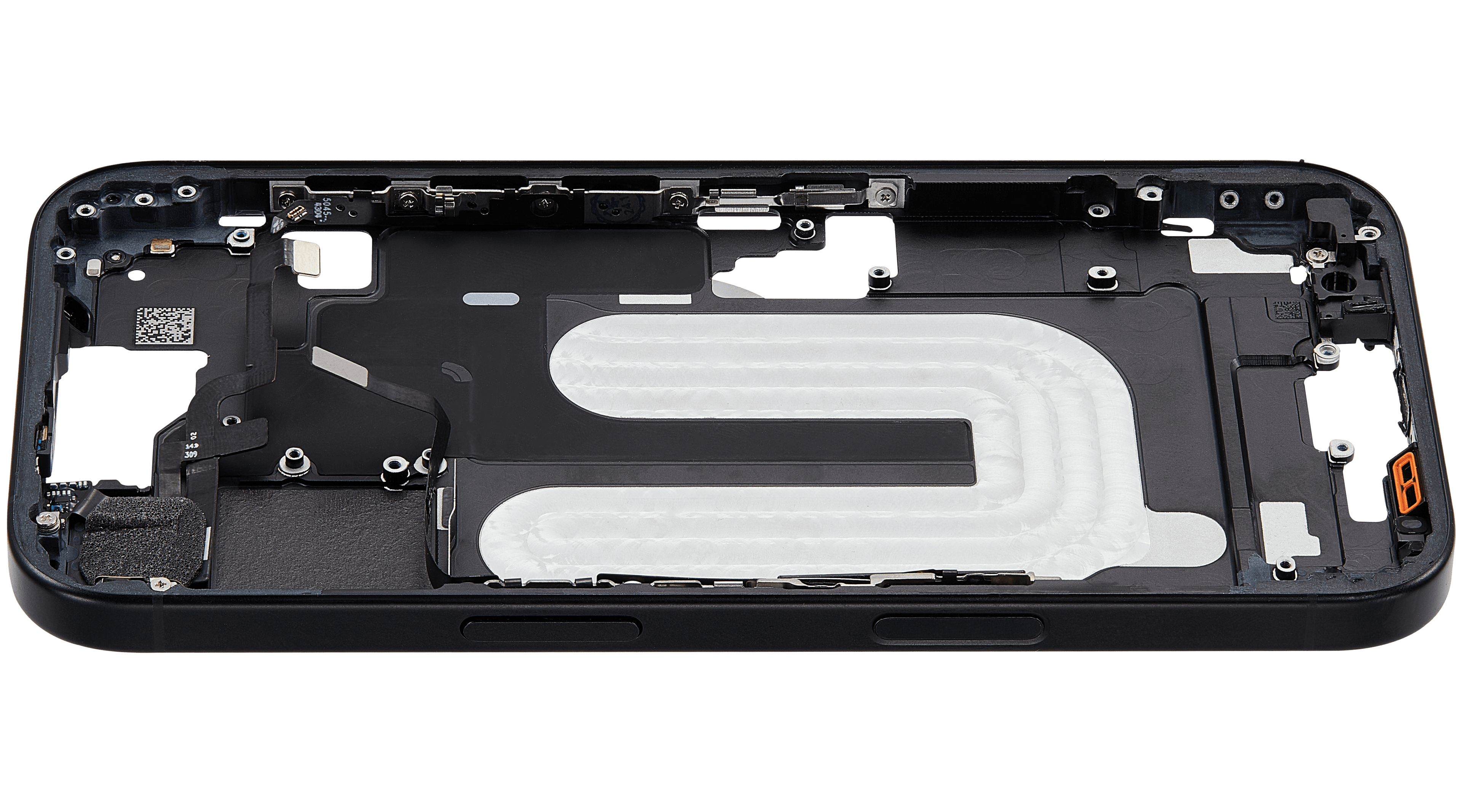 Original Apple-Ausbau C gebraucht – iPhone 16 US Version Rahmen Schwarz
