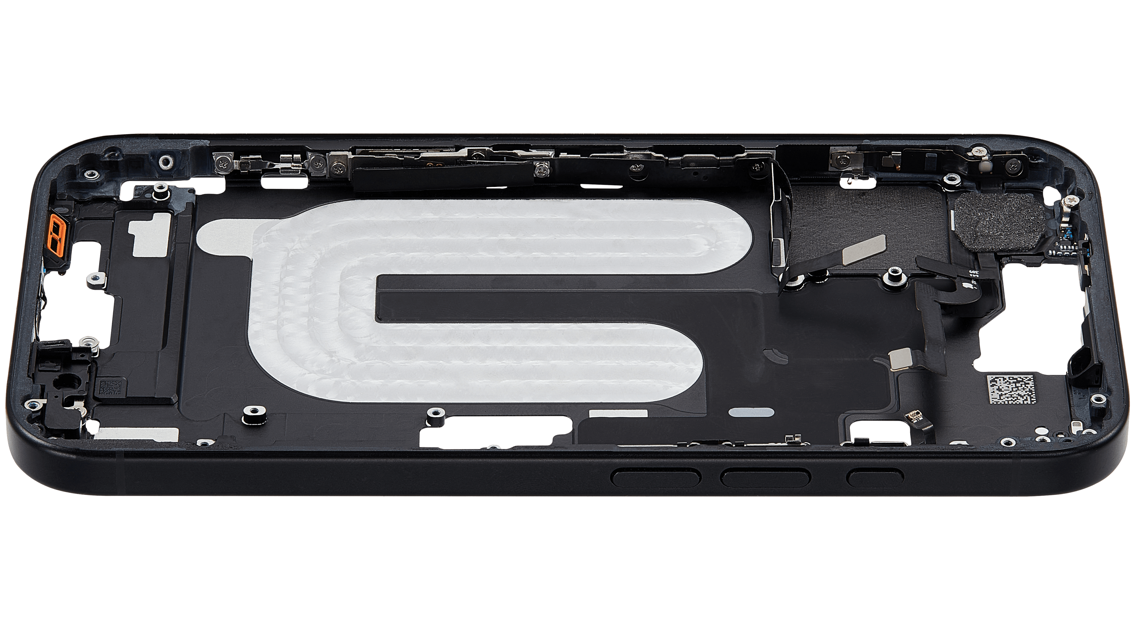 Original Apple-Ausbau C gebraucht – iPhone 16 US Version Rahmen Schwarz