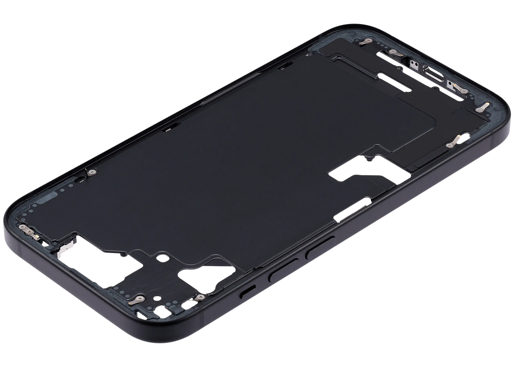 Original Apple-Ausbau C gebraucht – iPhone 15 US Version Rahmen Schwarz