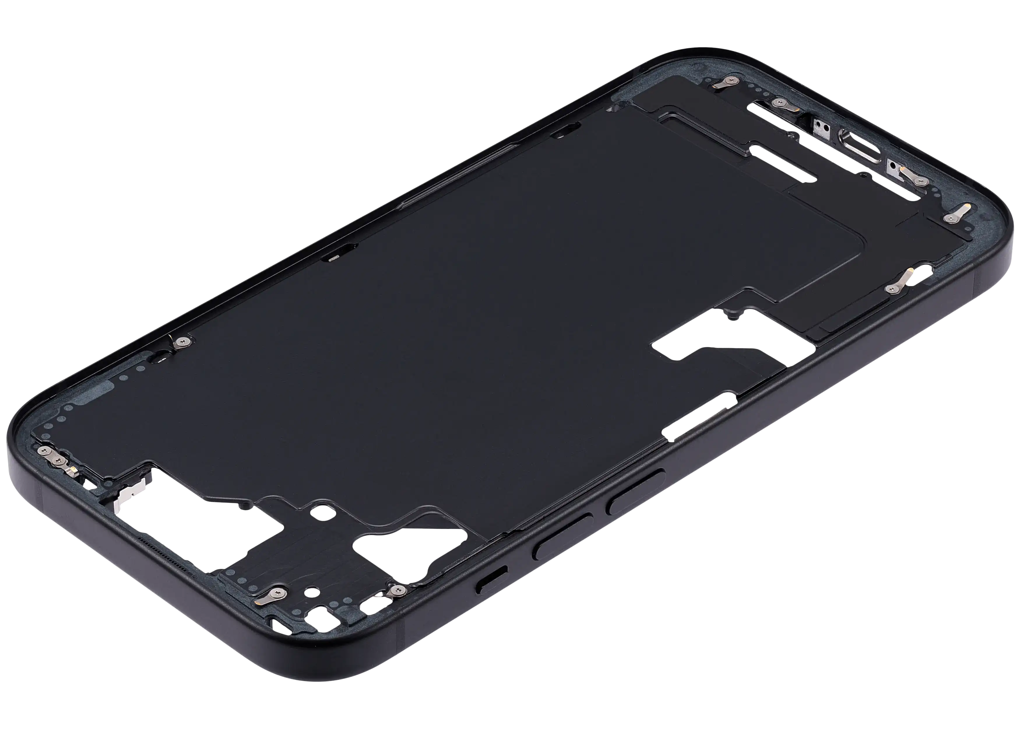 Original Apple-Ausbau C gebraucht – iPhone 15 US Version Rahmen Schwarz