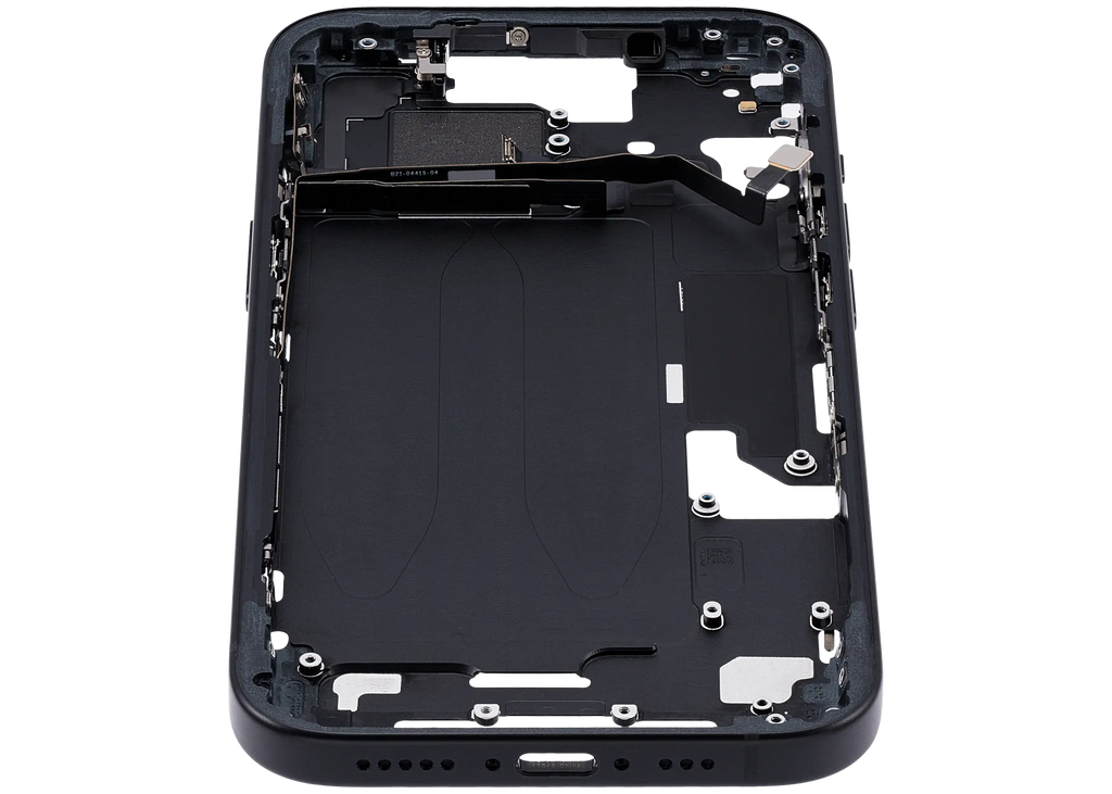 Original Apple-Ausbau C gebraucht – iPhone 15 US Version Rahmen Schwarz