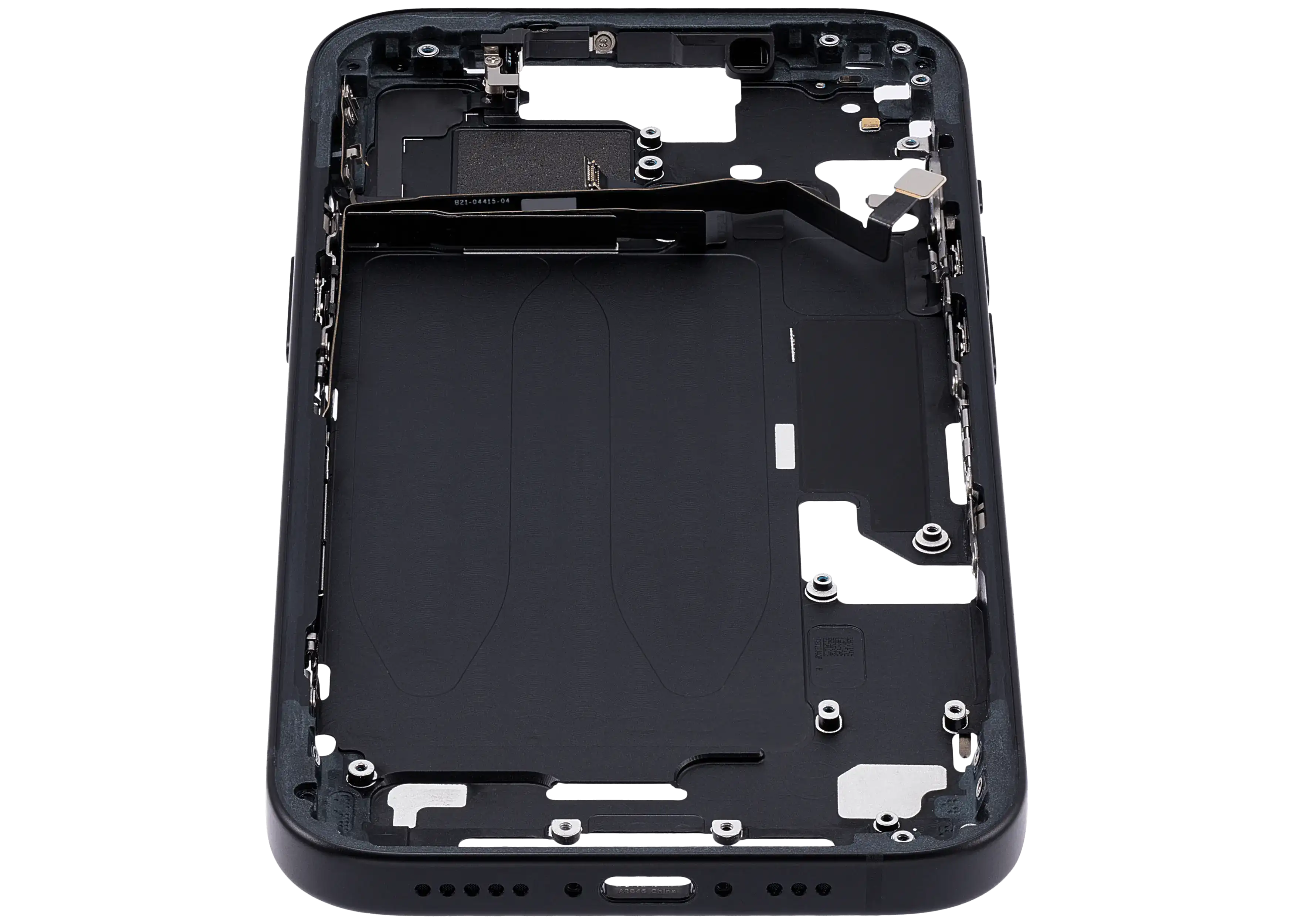 Original Apple-Ausbau C gebraucht – iPhone 15 US Version Rahmen Schwarz